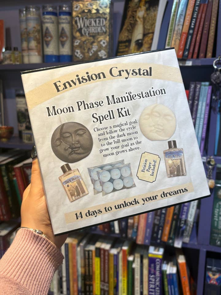 Kit Rituale di Manifestazione delle Fasi Lunari Deluxe - Stregato per la vendita all'ingrosso da parte di Envision Crystal
