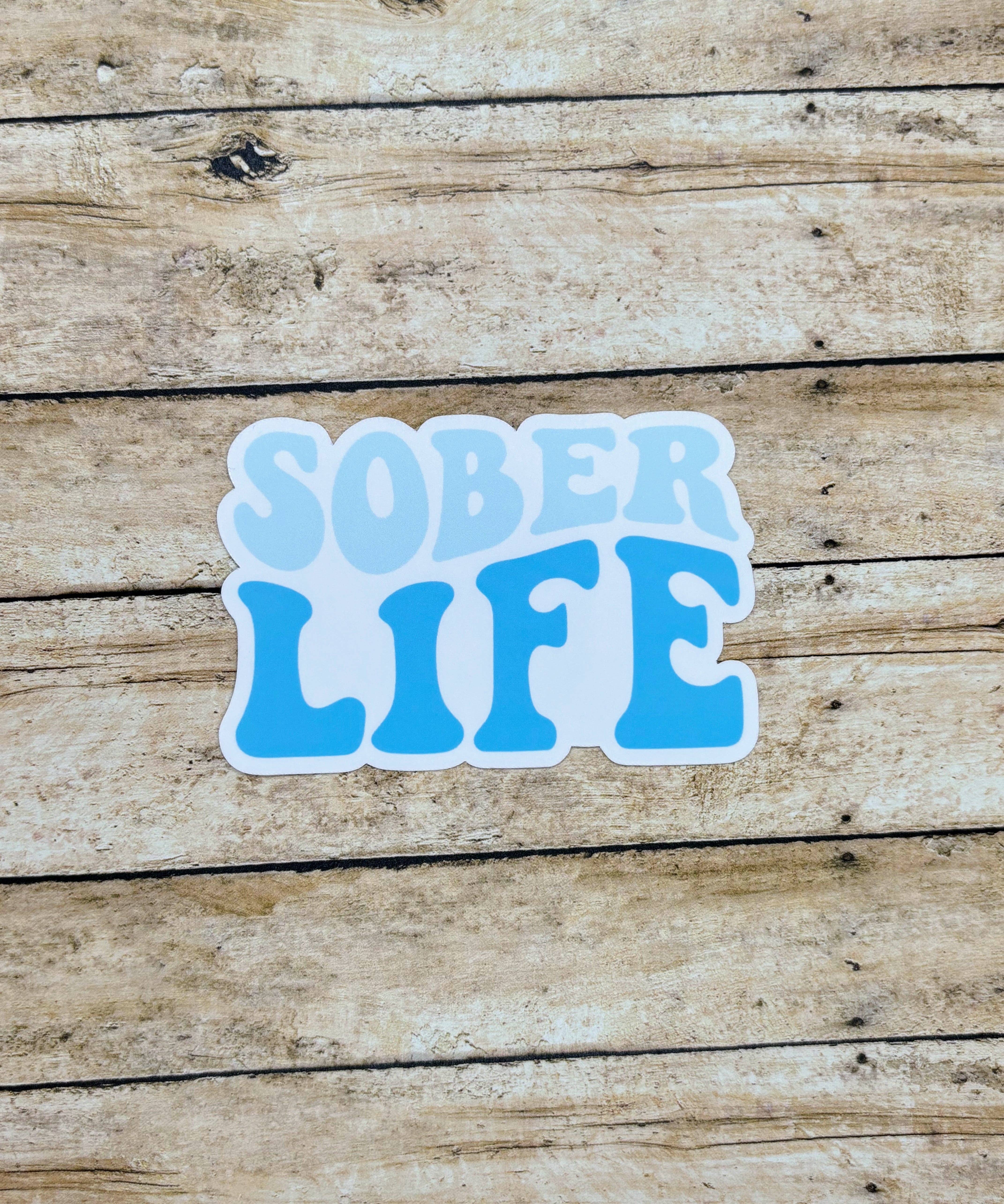 Made with Monday - Wholesale Sticker - Sober Life Sticker1
