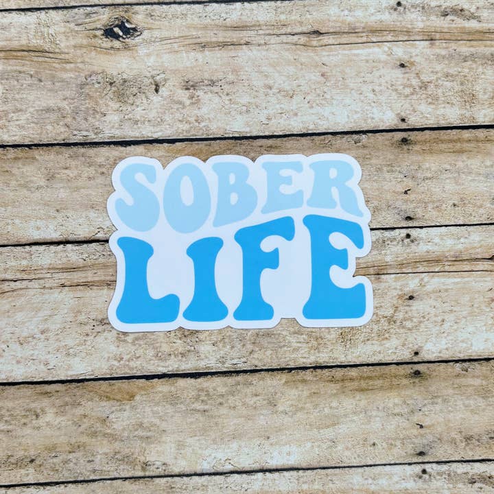 Made with Monday - Wholesale Sticker - Sober Life Sticker1