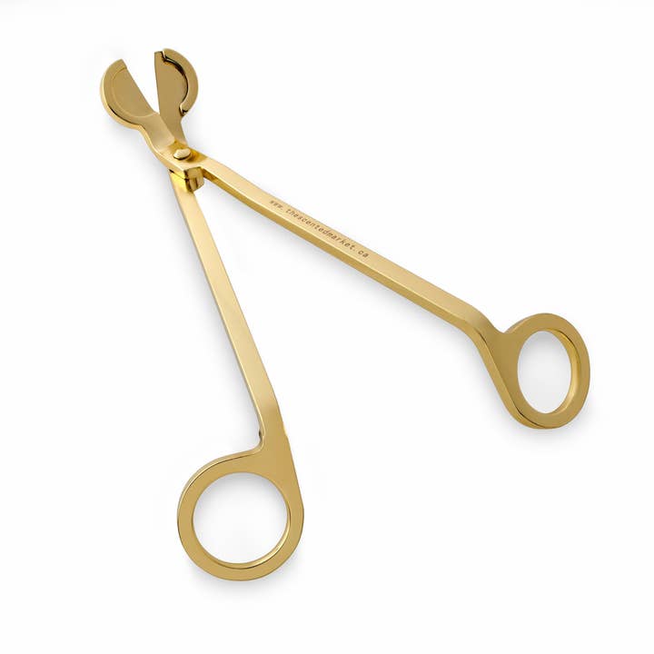 Wick Trimmer - GOLD for wholesale by The Scented Market