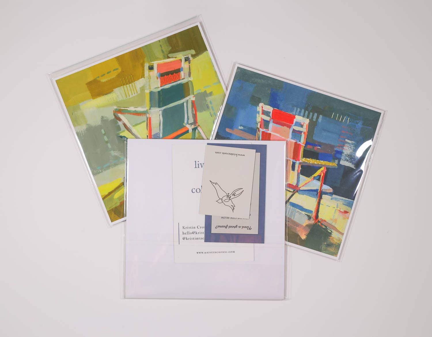 Kristin Cronic Studio - Wholesale Art Print - Two of a Kind | Fine Art Print | 8”x10” Paper1