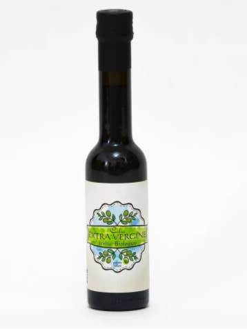 Organic Extra Virgin Olive Oil, CALUA BLEND - Bottle 0.25 L for wholesale by Calua