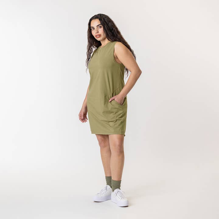 Organic Cotton - Hi Low Dress for wholesale by Maggie's Organics