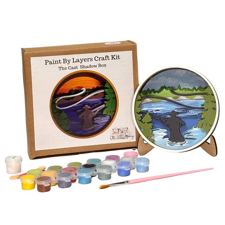 The Cast Shadow Box Kit for wholesale by Our Little Makery