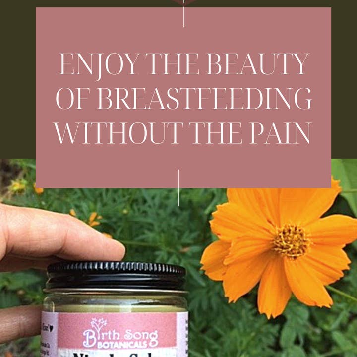 Birth Song Botanicals Co. - Wholesale Tepelcrème - Zwangerschap - Kruidenzalf voor tepelpijn bij borstvoeding en kolven8