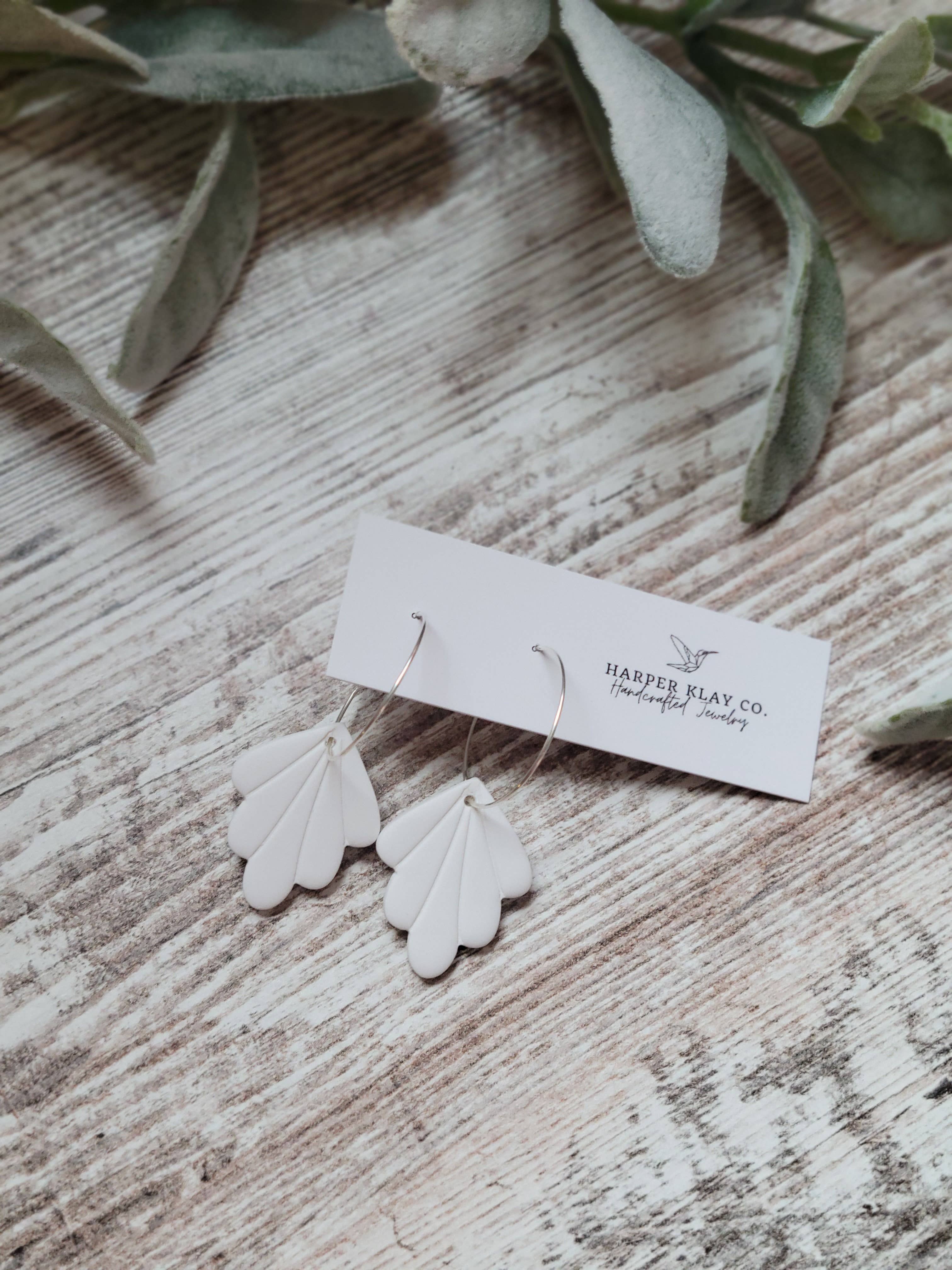 Harper Klay Co - Wholesale Jewelry Set - The Jill Set- Polymer Clay Hoop Earrings2