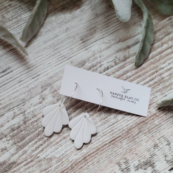 Harper Klay Co - Wholesale Jewelry Set - The Jill Set- Polymer Clay Hoop Earrings2