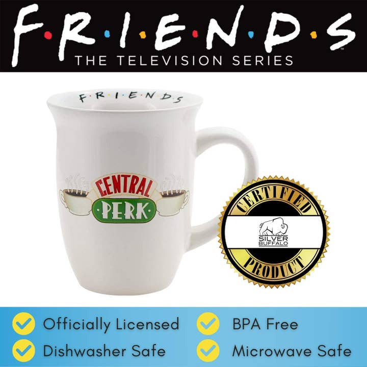 Silver Buffalo - Wholesale Coffee Mug - FRIENDS Central Perk Logo 16oz Mug