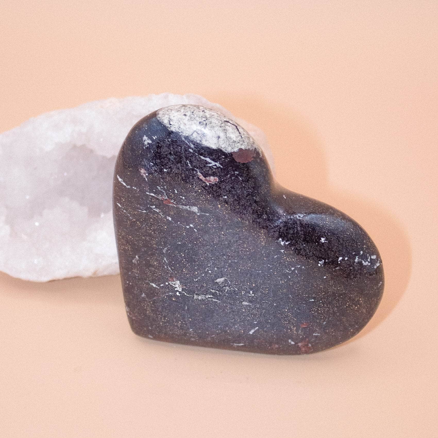 Tiny Rituals - Wholesale Spiritual Stone/Crystal - Rare Covellite Hearts - AAA Premium Quality5