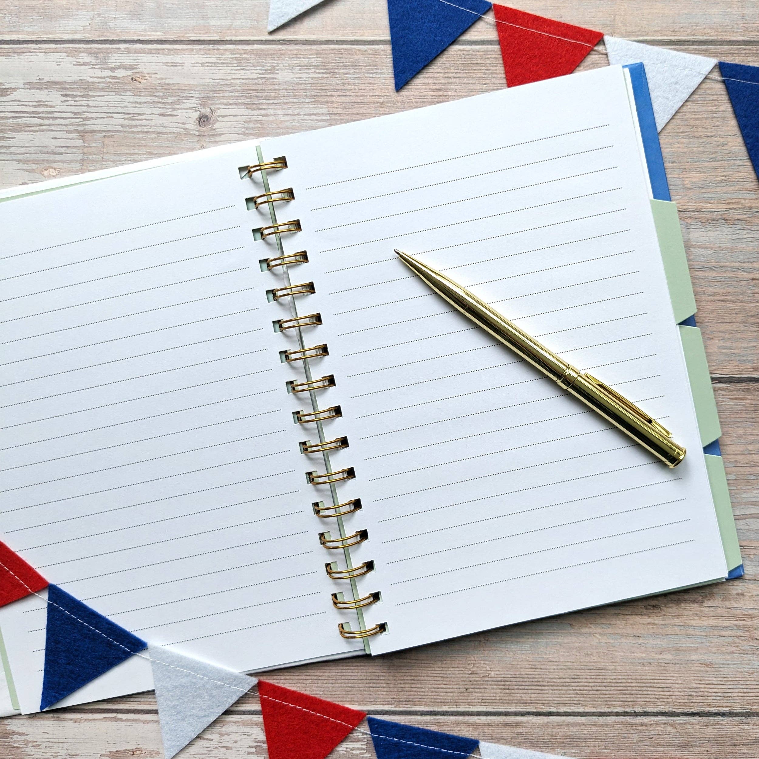 Robert Frederick Ltd - Vente Cahiers - Carnet A5 Peter Rabbit câblé avec intercalaires — Out & About Design1