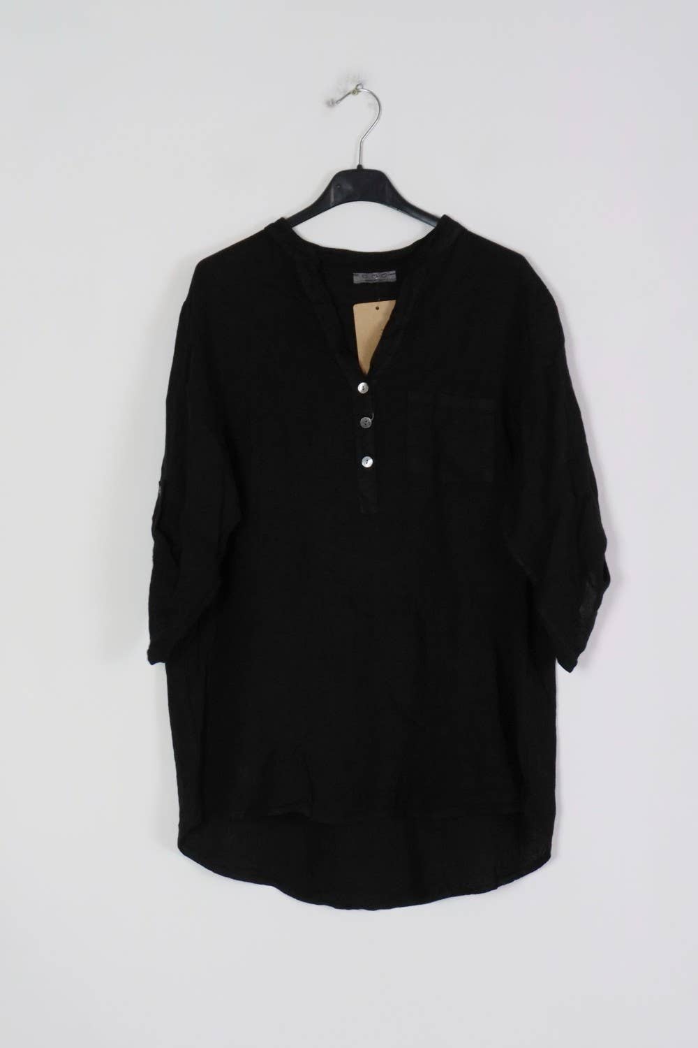 LÉA & LUC - Wholesale Button Down Shirt - Women's - 100% Linen Blouse REF. 636756