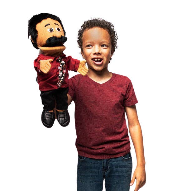 Silly Puppets - Wholesale Puppet - Kids & Baby - Silly Puppets Carlos, Hispanic Man (14")3