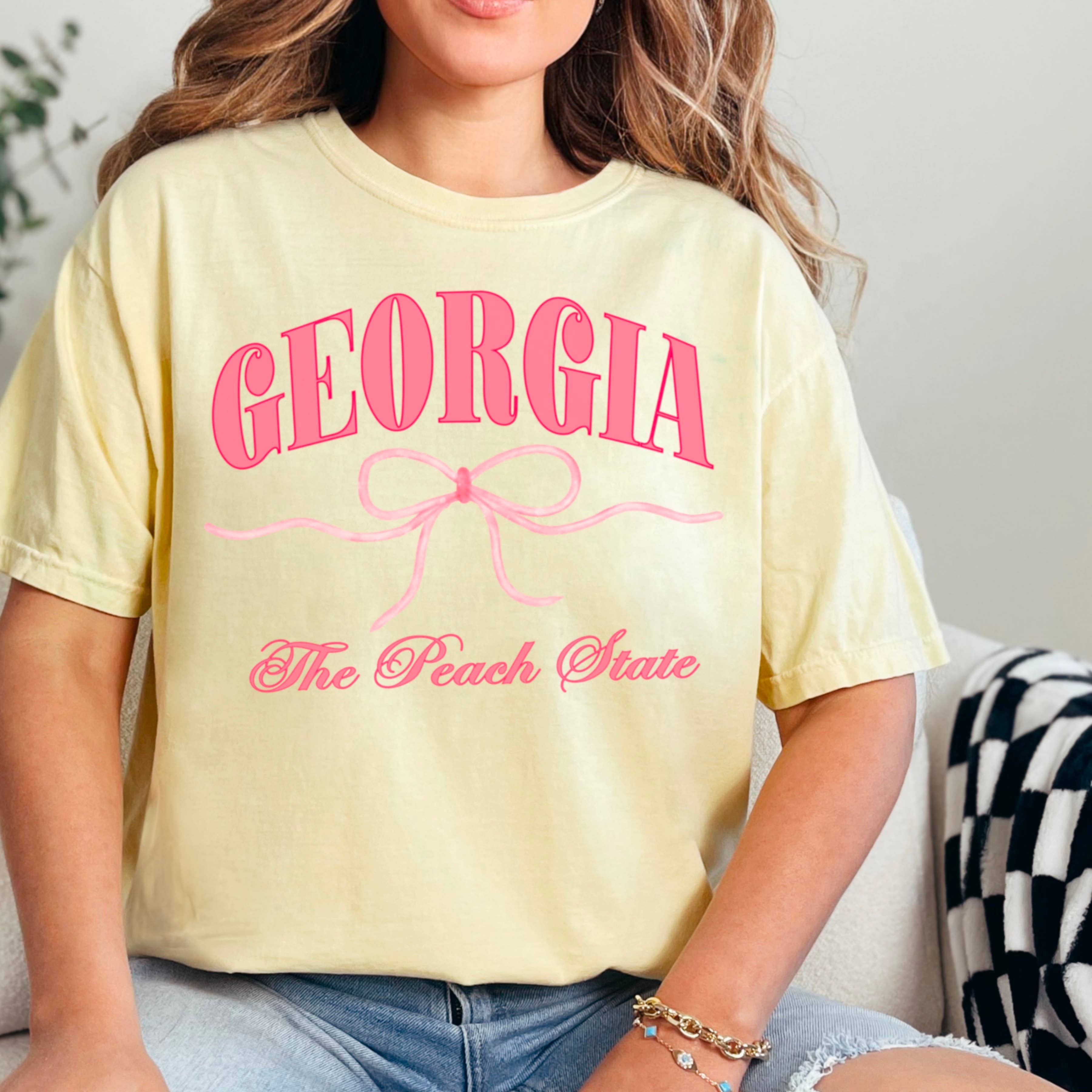 Shoppe SHC – wholesale T-shirt (graphic) – women's – Coquette Tee | Georgia Tee | Ladies Graphic Tee20