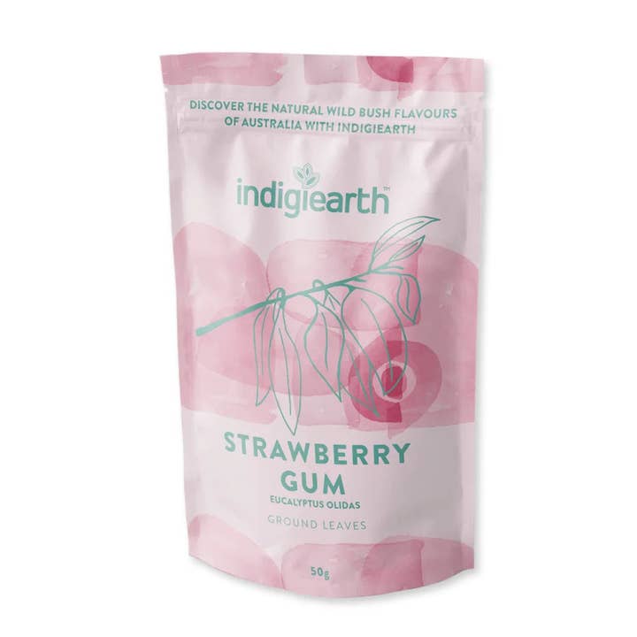 Strawberry Gum 50g for wholesale by Indigiearth