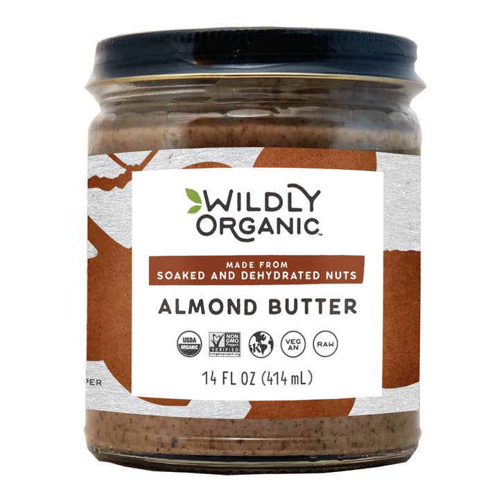 Raw Organic Almond Butter for wholesale by Wildly Organic