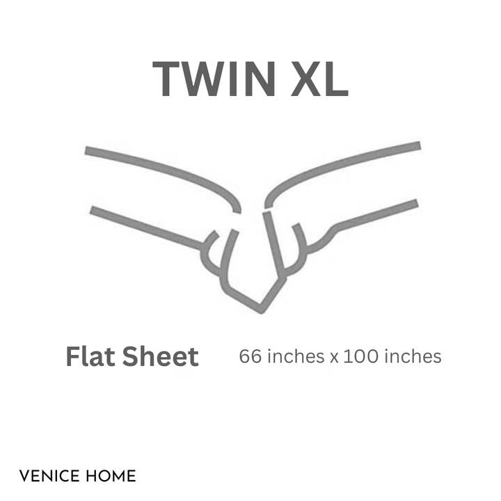 Venice Home - Wholesale Flat Sheet - 100% Cotton Jersey Single Flat Sheet5