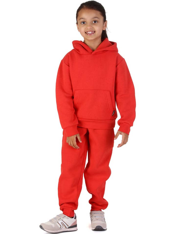 Trendy Toggs Kids Overhead Hoodie Red Tracksuit and other Purchase wholesale tracksuit skirt. Free returns & net 60 terms on Faire trending on Faire.