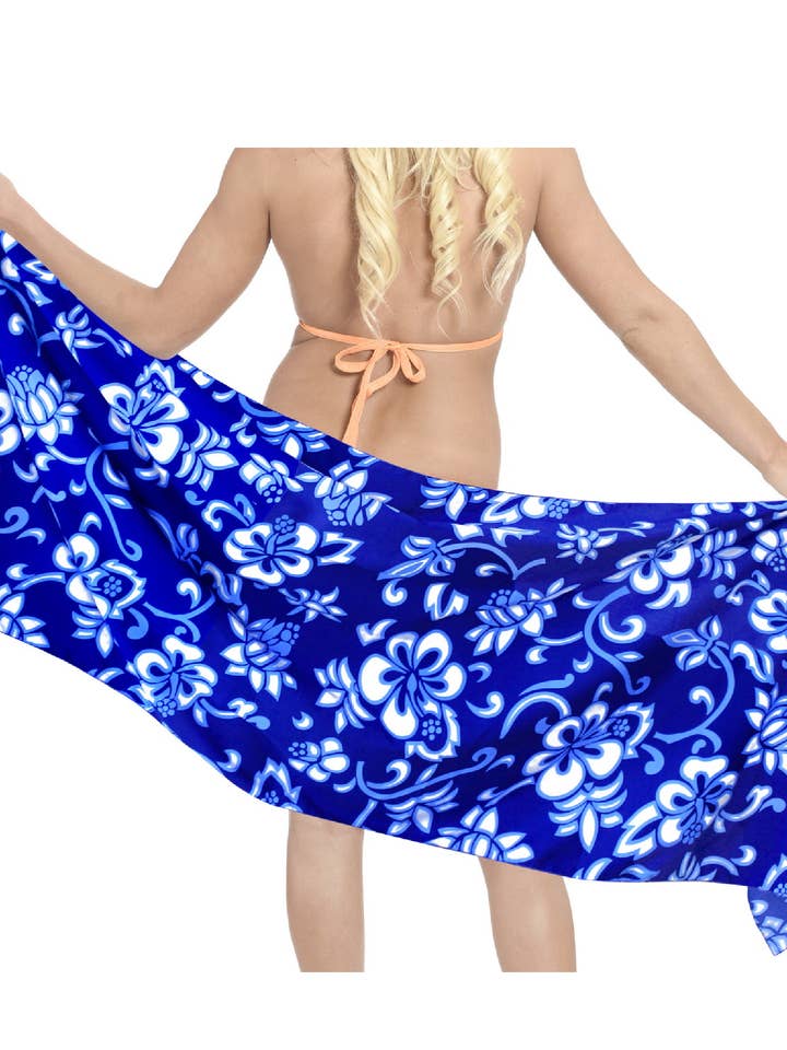 LA LEELA Women's Casual Short Sarong Swimming Pool Wr 133933 for wholesale by La Leela LLC