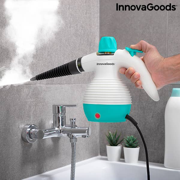 InnovaGoods - Wholesale Kitchen Appliance - Steany 9-in-1 Multi-Purpose Hand Steamer with Accessories