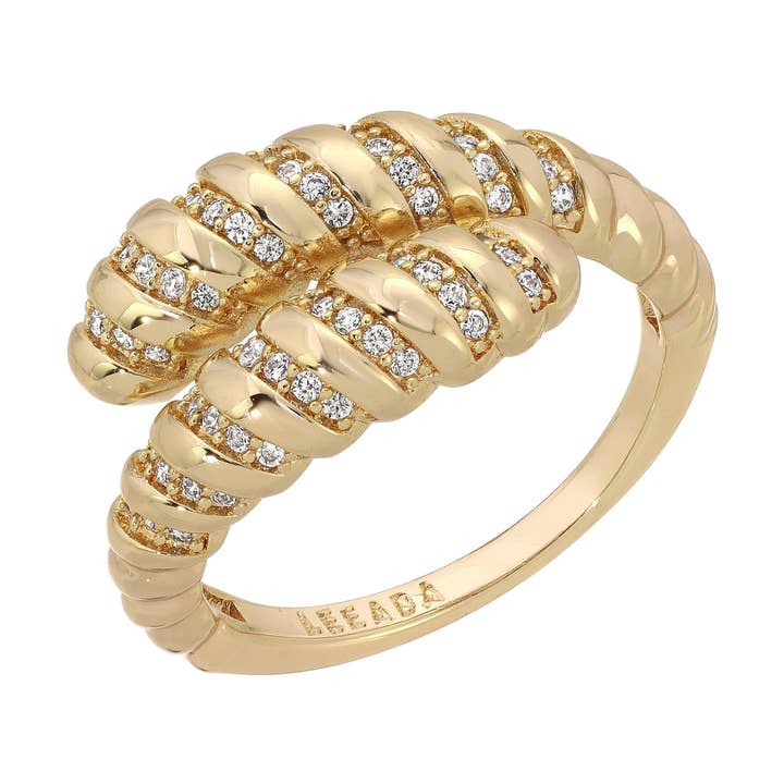 Bree Wrap Ring for wholesale by Leeada Jewelry