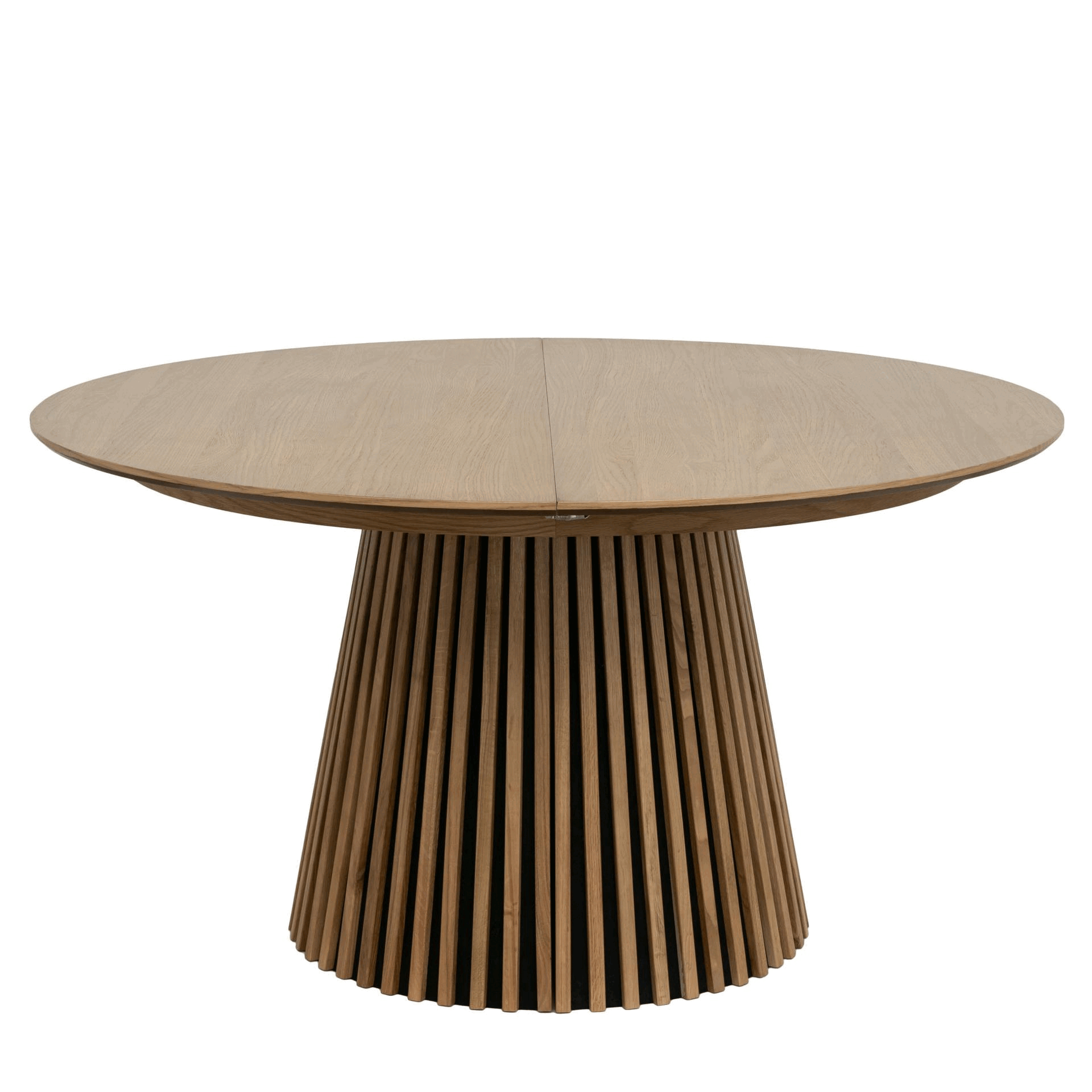 Furnhouse - Wholesale Side Table - Round Extendable Dining Table Svendborg ø120/220 cm - Natural Oak2
