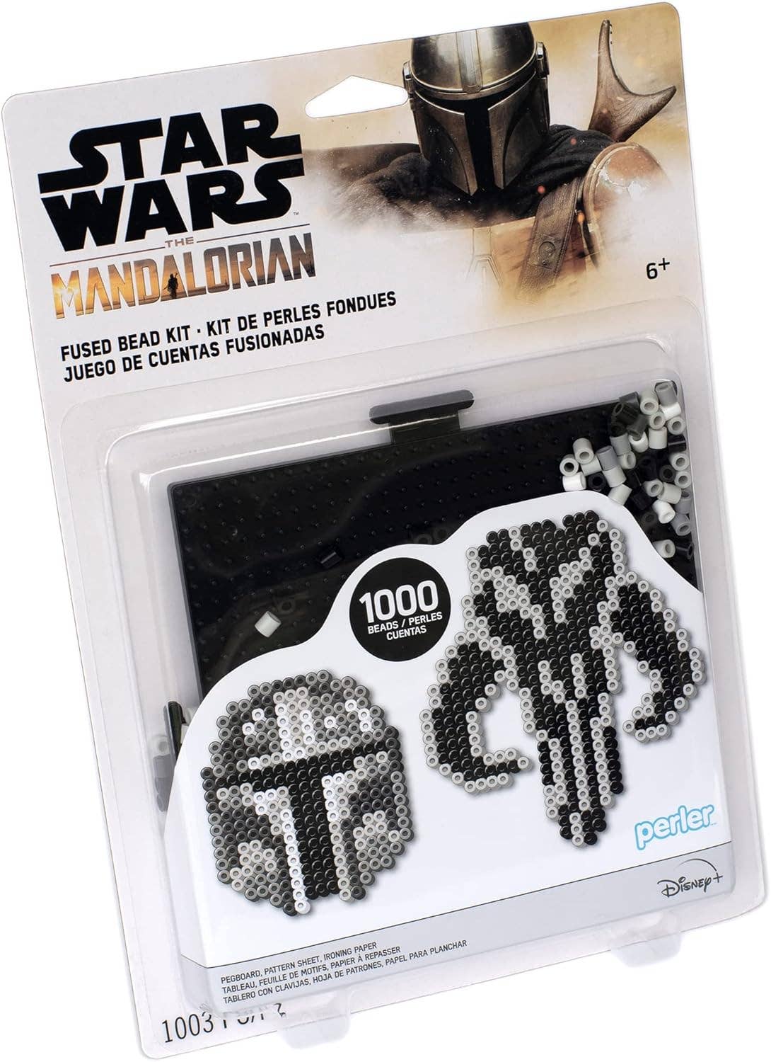 Innovarix - Wholesale DIY Craft Kit - Mandalorian Helmet and Signet Star Wars Fuse Bead Craft Kit5