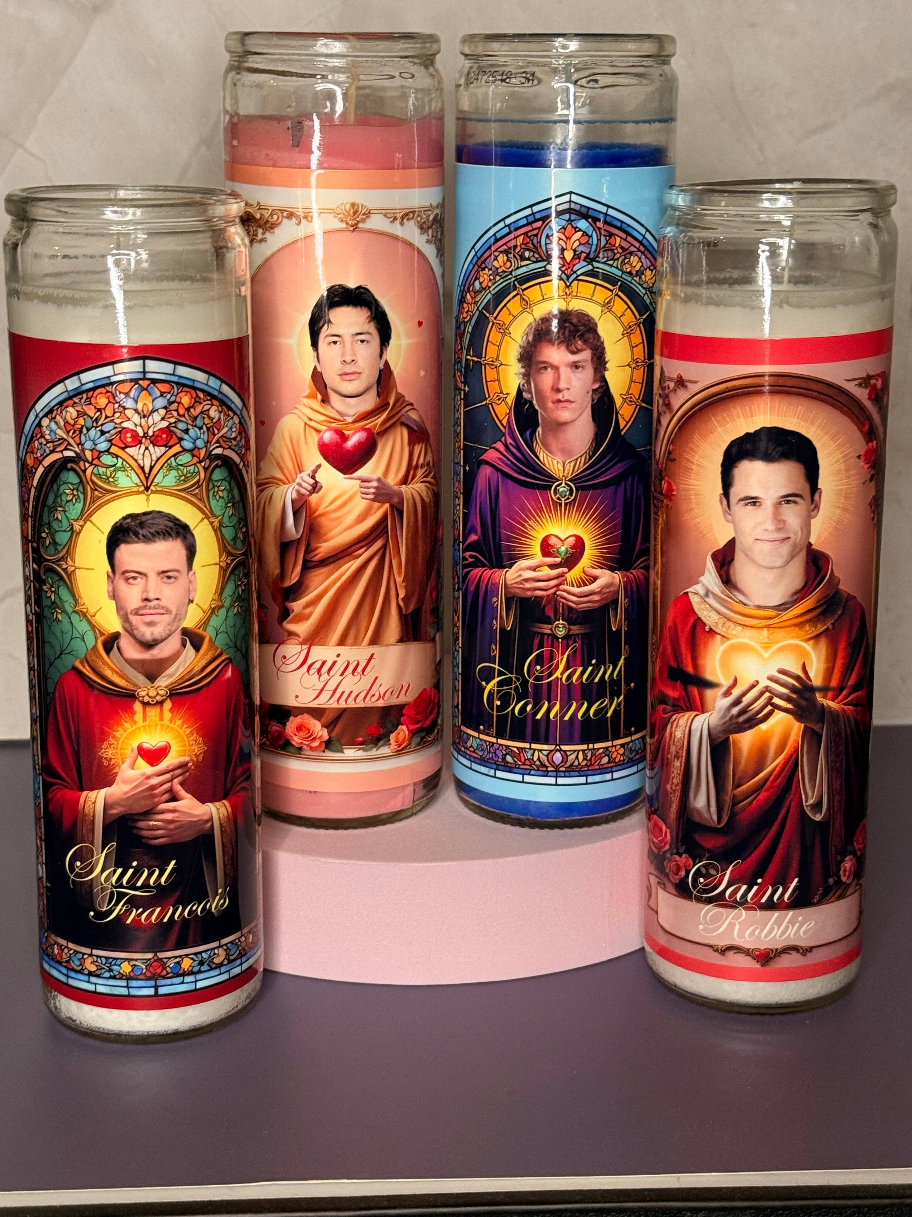 Kennidi Co. - Wholesale Votive Candle - Heated Rivalry Prayer Candles0