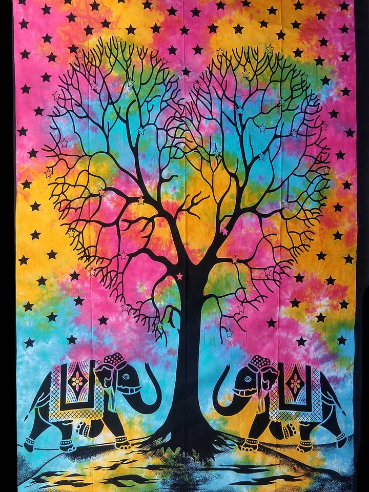 Olifant hartvormige boom des levenswand voor wholesale door Yak & Yeti