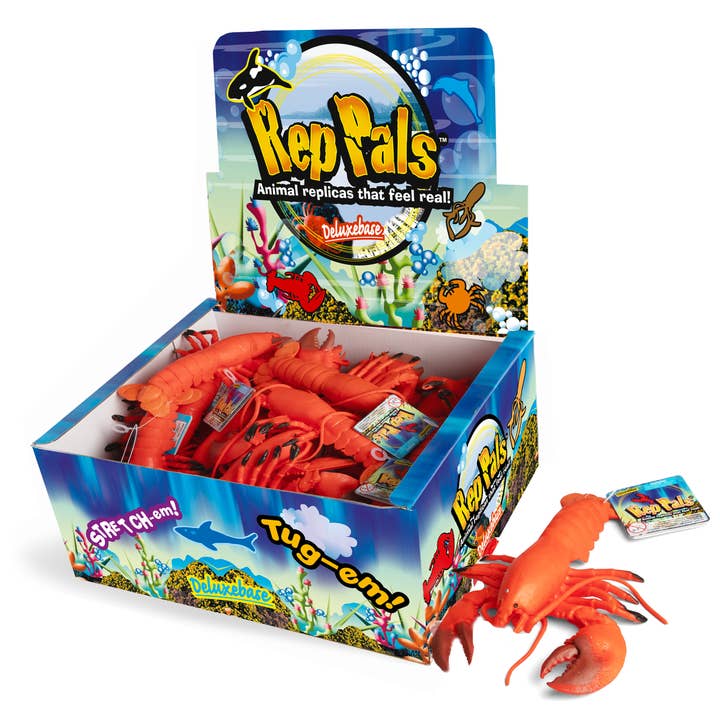 Deluxebase - Wholesale Squishy Toy - Kids & Baby - Rep Pals - Lobster Stretchy Replica