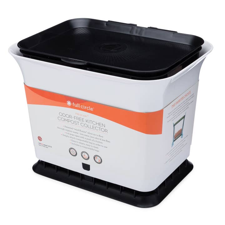 Full Circle Home - Wholesale Kitchen Tool/Gadget - Fresh Air Odor-Free Compost Collector