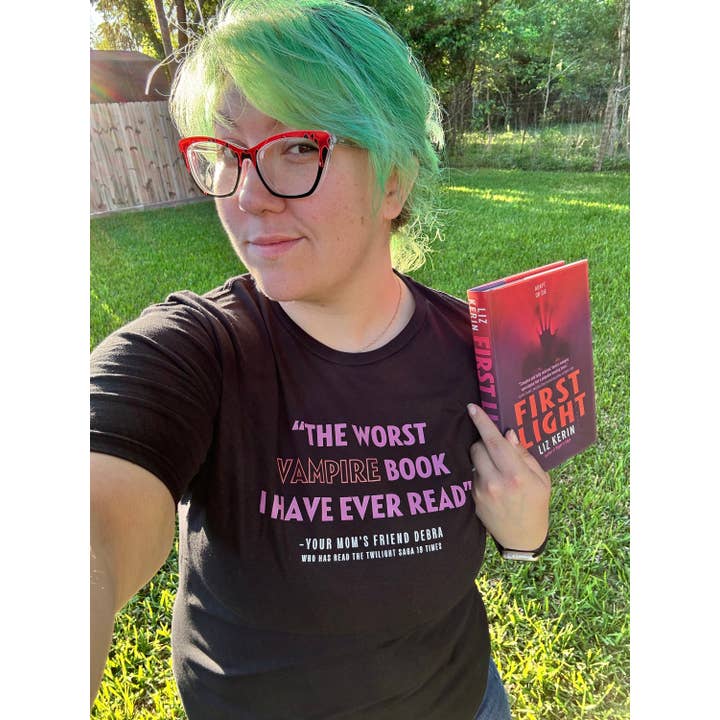 Night’s Edge First Light Worst Book Ever Shirt for wholesale by Kayleigh Creates