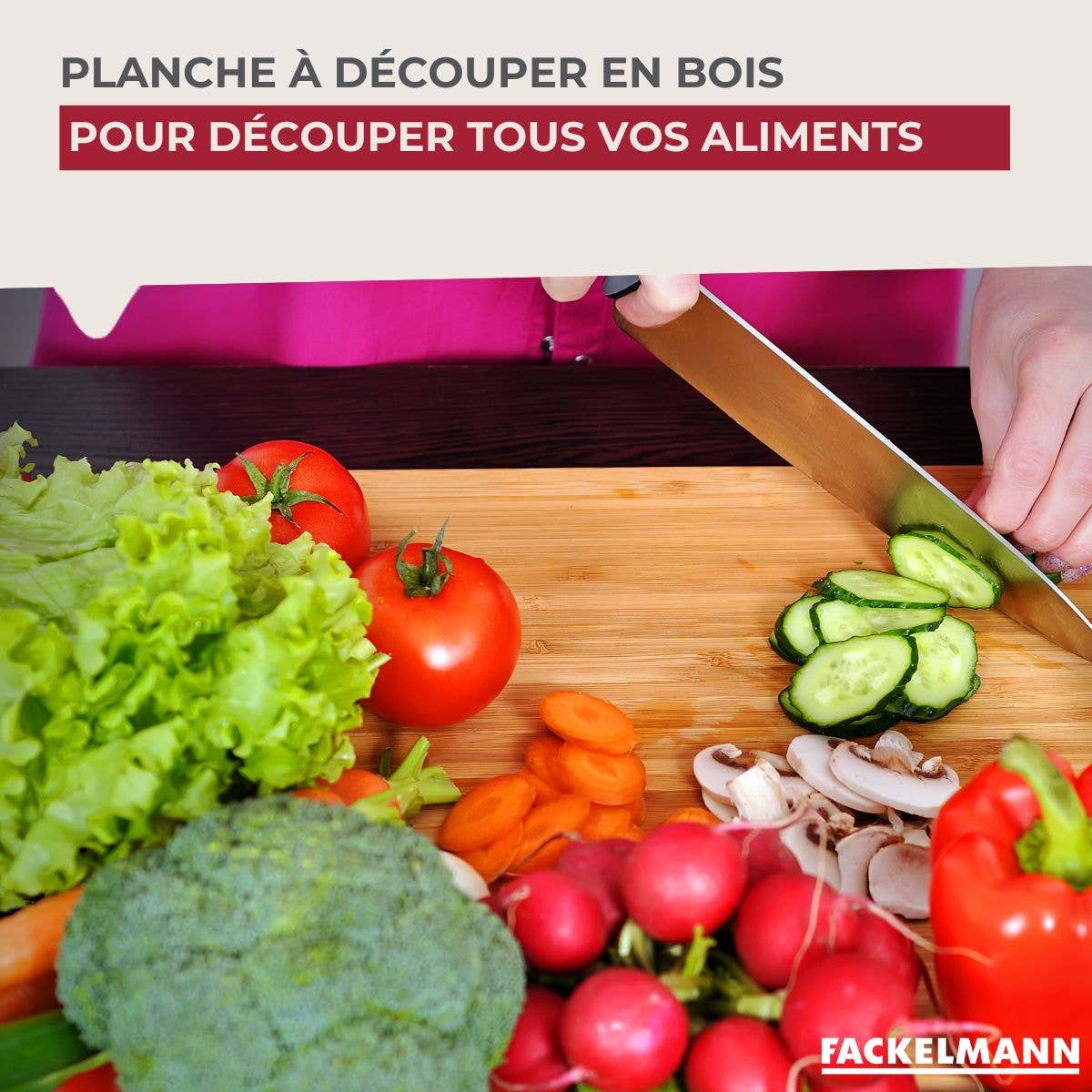 Zenker - Wholesale Cutting Board - Fackelmann Wood Edition Wooden Cutting Board 38 x 18 cm1