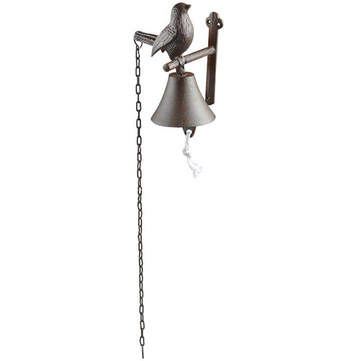 Bird Doorbell, Cast Iron for wholesale by Esschert Design USA