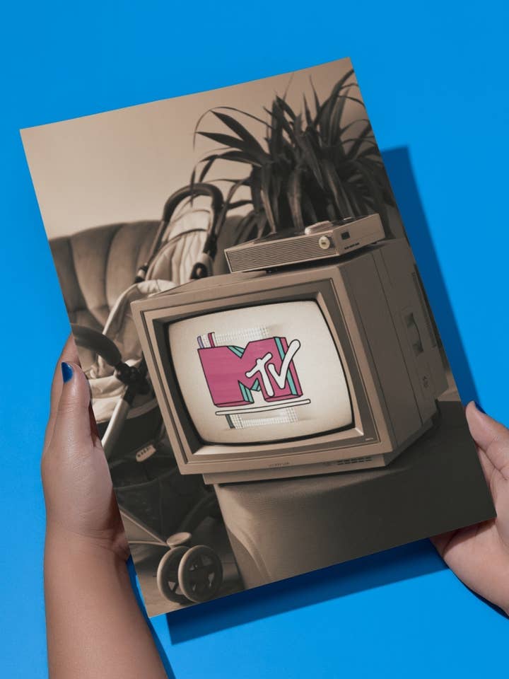 Sjov MTV Fødselsdagskort Hylende Morsomt Fødselsdagskort til Generation X for engroshandel hos Rickell Cards