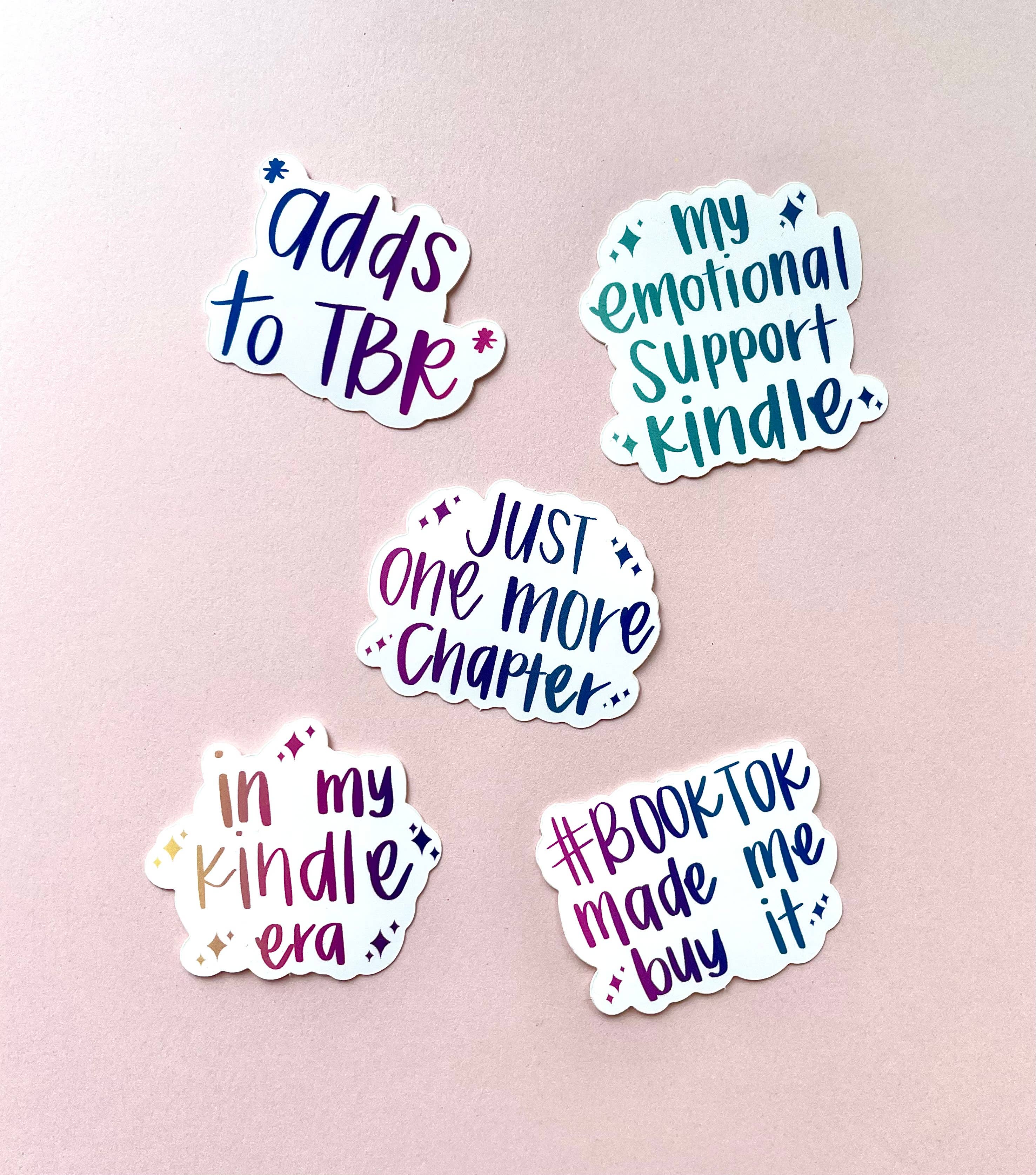 Galloree Designs LLC - Vente Autocollant - Pack d'autocollants Kindle, Ensemble d'autocollants Kindle, Autocollant Kindle1