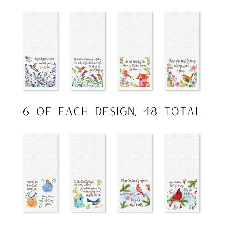 Flora og Fauna Viskestykkesortiment I for engroshandel hos Works of Heart