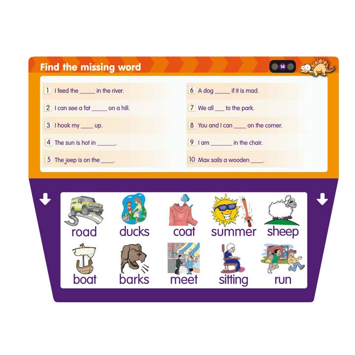 Discovery Toys - Wholesale Learning Cards - Kids & Baby - THINK IT THROUGH Learning Tiles READING Set6