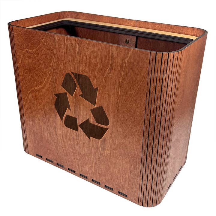 Slim Recycling Bin - Paper Waste Basket and Container for wholesale by Purelite