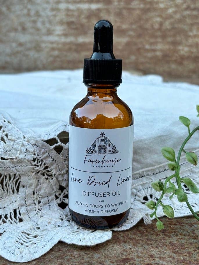 Line Dried Linen Diffuser Oil for wholesale by Farmhouse Fragrance