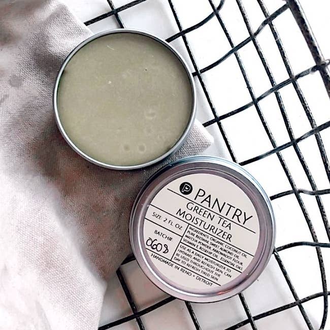 Pantry Products - Skin, Body, + Wellness – Hidratante facial por atacado – Hidratante Facial de Chá Verde - Bálsamo Matcha + Rosa Mosqueta0