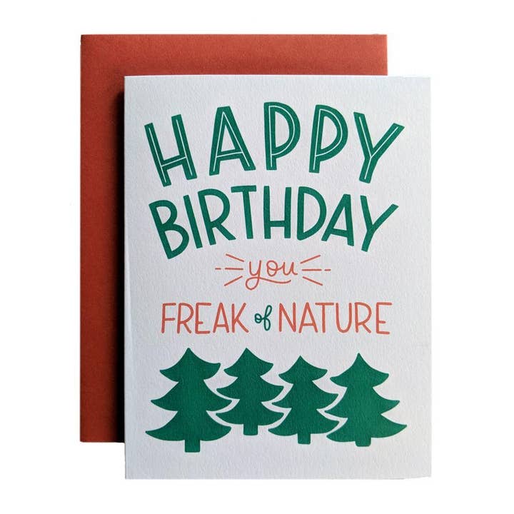 Happy Birthday You Freak Of Nature for wholesale by Amber Share | Subpar Parks