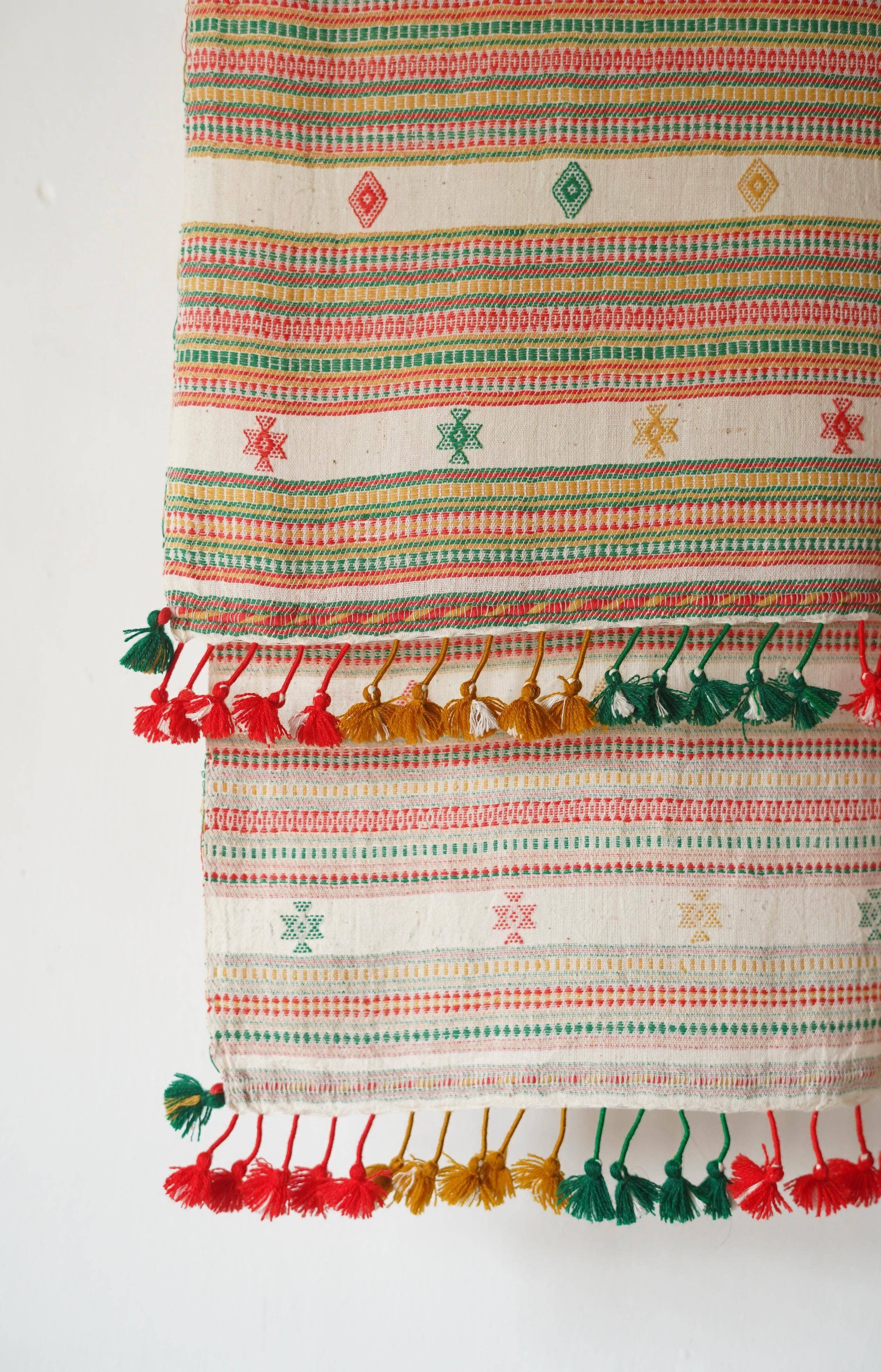 Annahmol - Wholesale Scarf - Unisex - Organic Indigenous Woven Cotton & Natural Dye Scarf49