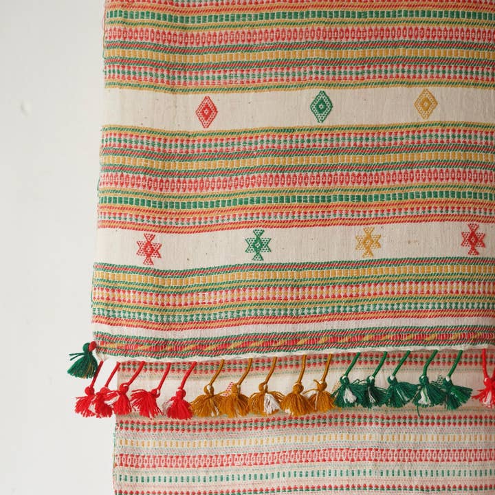 Annahmol - Wholesale Scarf - Unisex - Organic Indigenous Woven Cotton & Natural Dye Scarf49