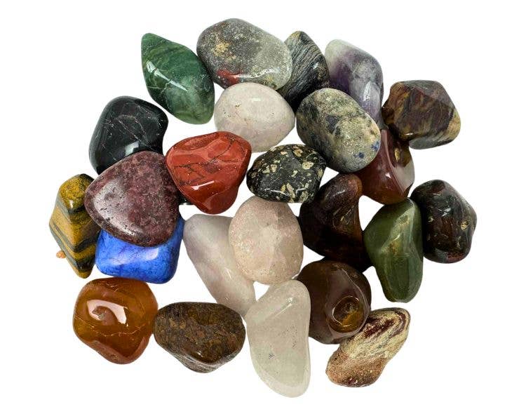 Crystal Magick Wholesale Ltd – wholesale Spiritual stone/crystal – Colour Mix Tumblestones (Piece)0
