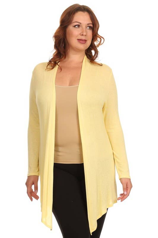 Chris & Carol Apparel – Engroshandel Cardigan - Dame – Plus Cardigan - XA3147C11