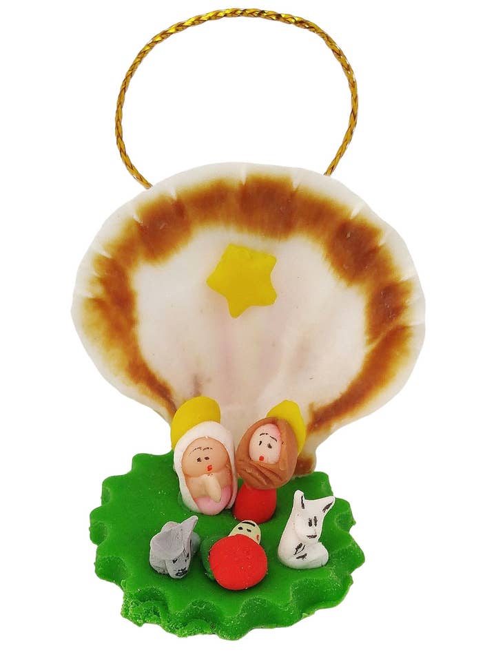 Mazapan Nativity Ornament for wholesale by Sedona Spirit