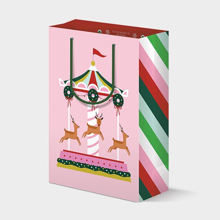 Spaghetti & Meatballs - Wholesale Gift Bag - Christmas Merry-Go-Round  - Gift Bag0