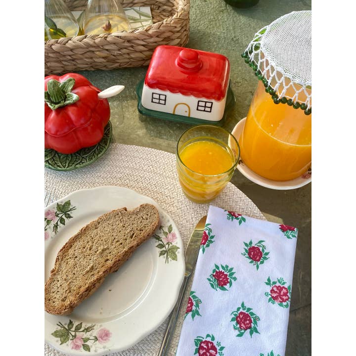 ACTOS - Wholesale Butter Dish - 'La petite maison' ceramic Butter dish4