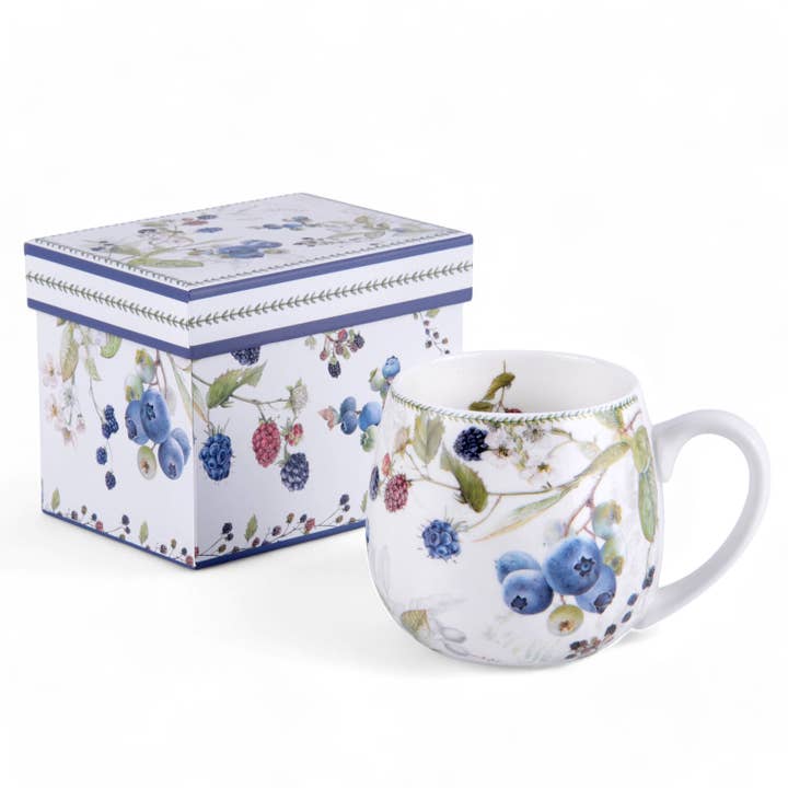 STP - Wholesale Coffee Mug - Wild Berries Big Belly Mug in Gift Box