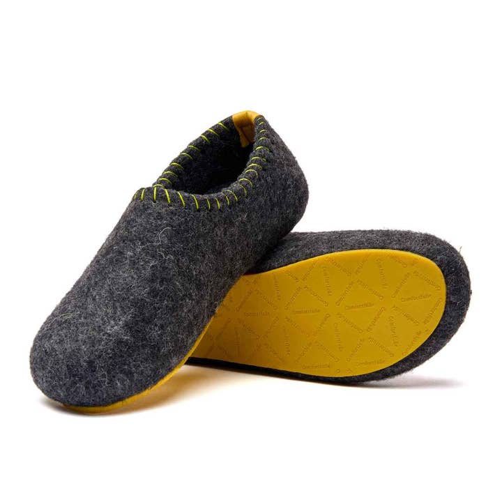 Comfortfusse - Wholesale Slippers - Women's - Yew - Genuine Wool Orthopedic House Shoes